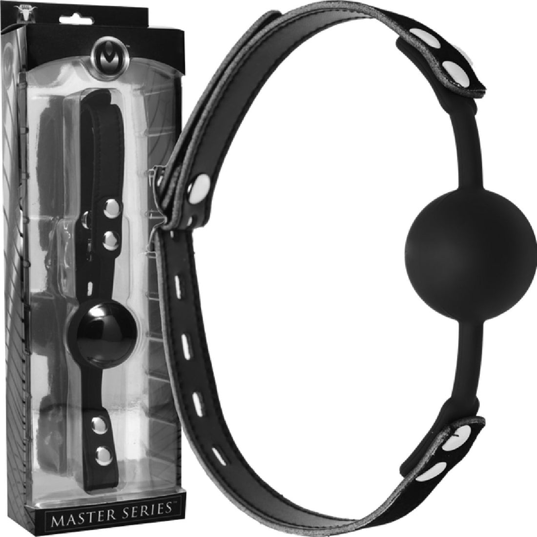 Premium Hush Locking Silicone Comfort Ball Gag Xr Brands