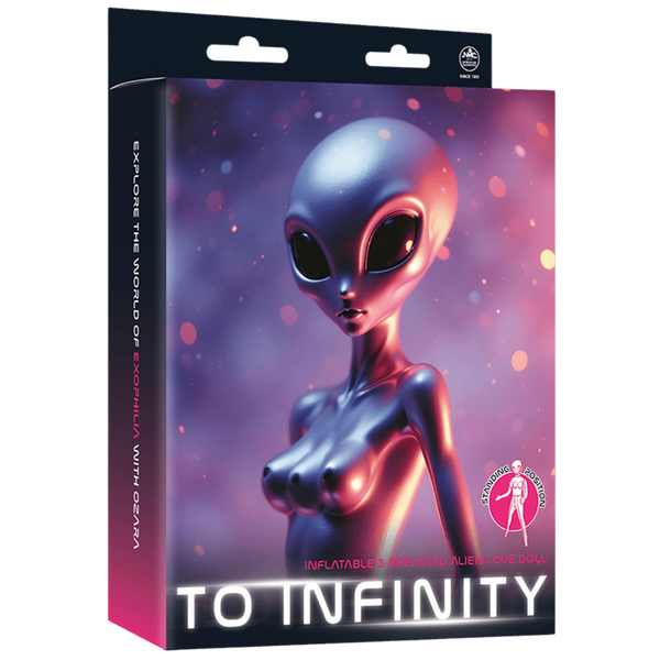 Inflatable 3-Breasted Alien Love Doll -