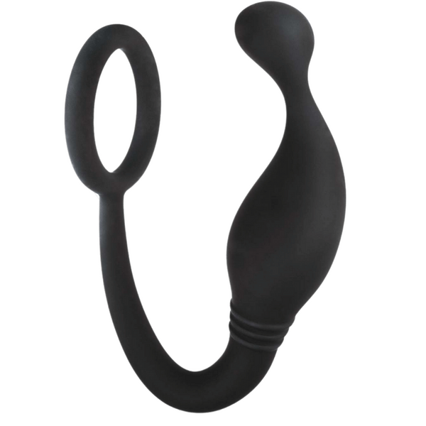 Prostate Plug with Love Ring - 4.5"