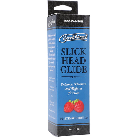 Slick Head Glide - Strawberry - 4 Oz. Doc Johnson