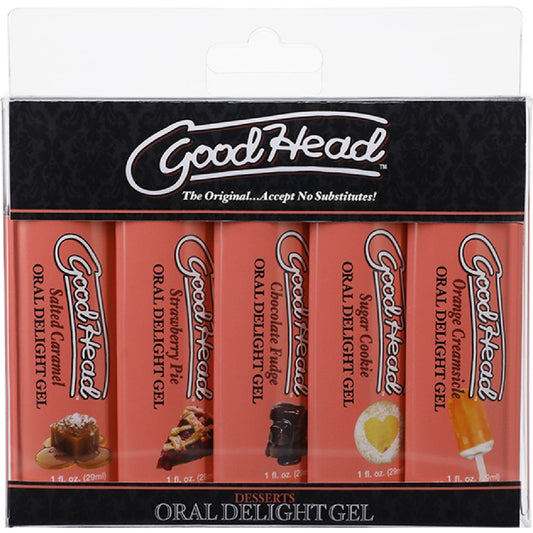 Oral Delight Gel Desserts - 5 Pack Doc Johnson