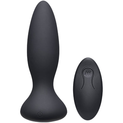 Vibe - Adventurous - Rechargeable Silicone Anal Plug With Remote Doc Johnson