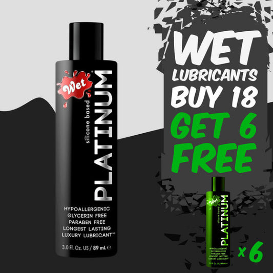 Wet® Platinum® Luxury Silicone - 24 Pack Wet