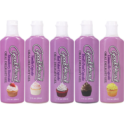 Oral Delight Gel Cupcakes - 5 Pack Doc Johnson