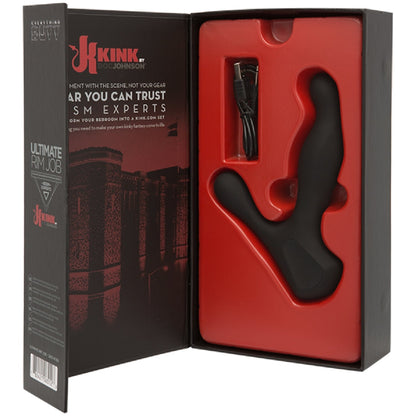 Ultimate Rim Job - Silicone Prostate Massager With Rotating Ridges Doc Johnson