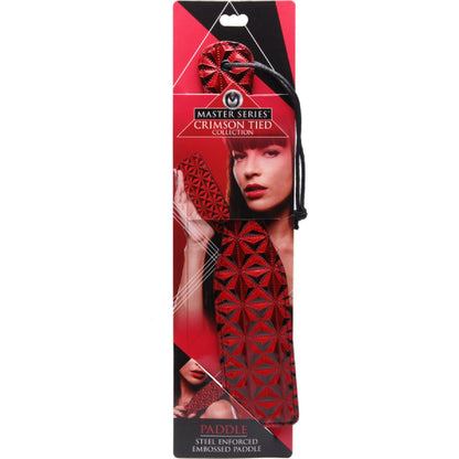 Crimson Tied Steel Enforced Spanking Paddle Xr Brands