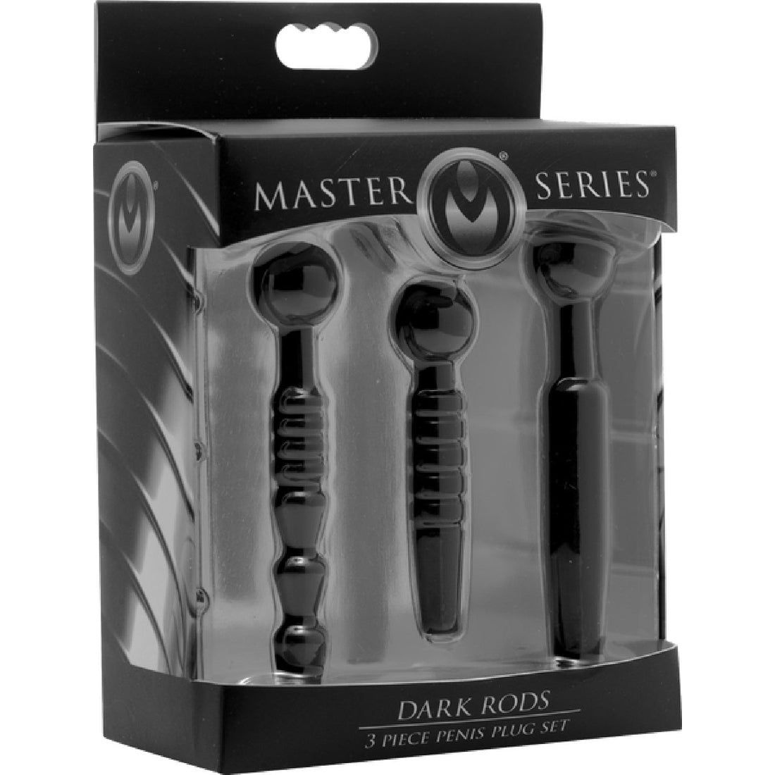 Dark Rods 3 Piece Silicone Penis Plug Set Xr Brands