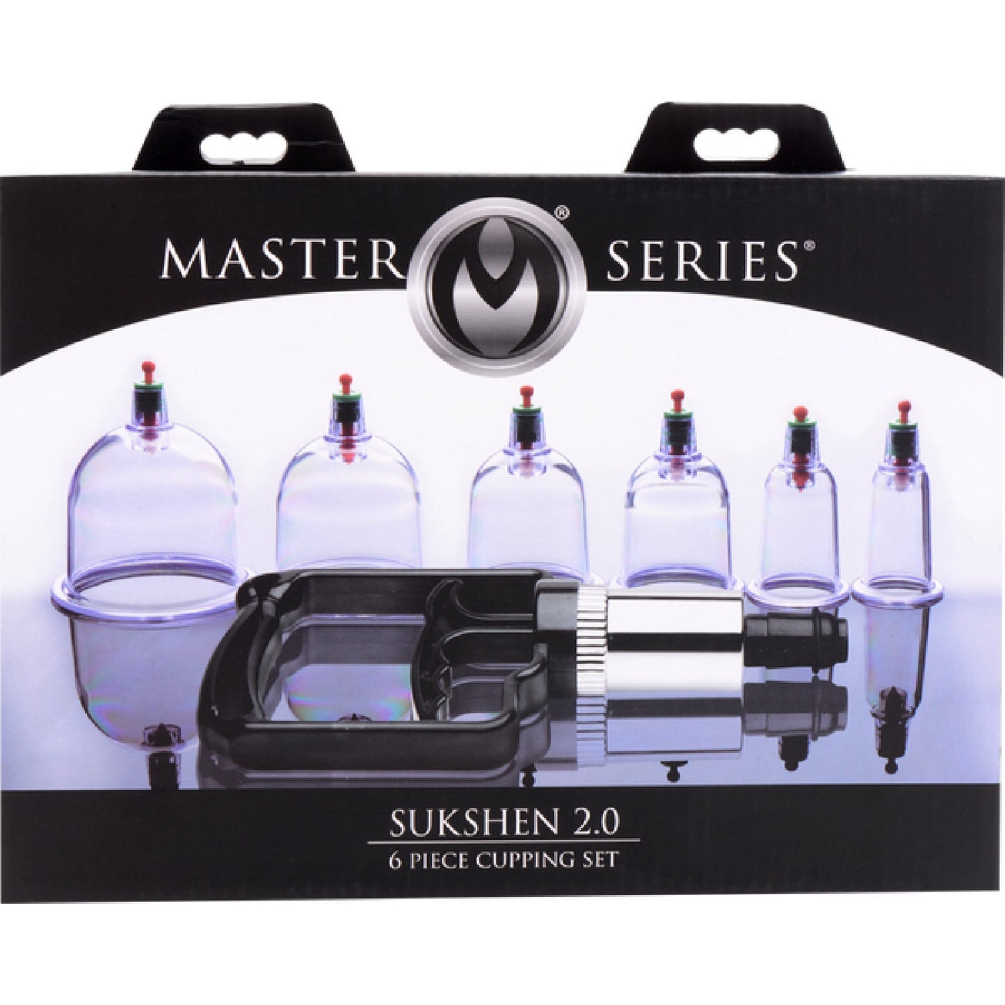 Sukshen 6 Piece Cupping Set With Acu-Points Xr Brands