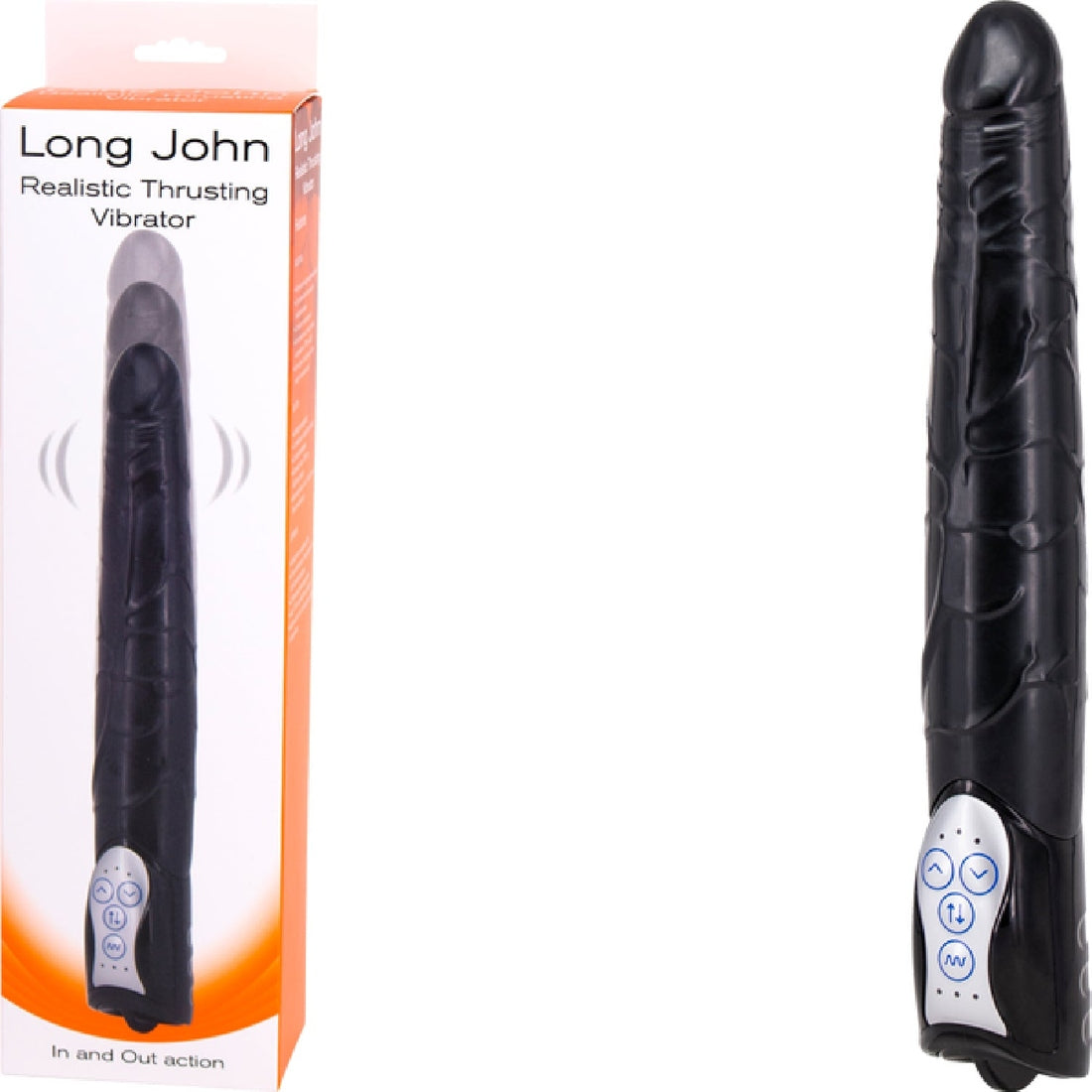 Long John Realistic Thrusting Vibrator Seven Creations