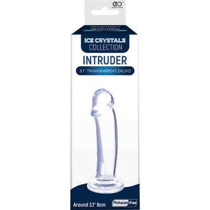 Intruder 3" Transparent Dildo Excellent Power