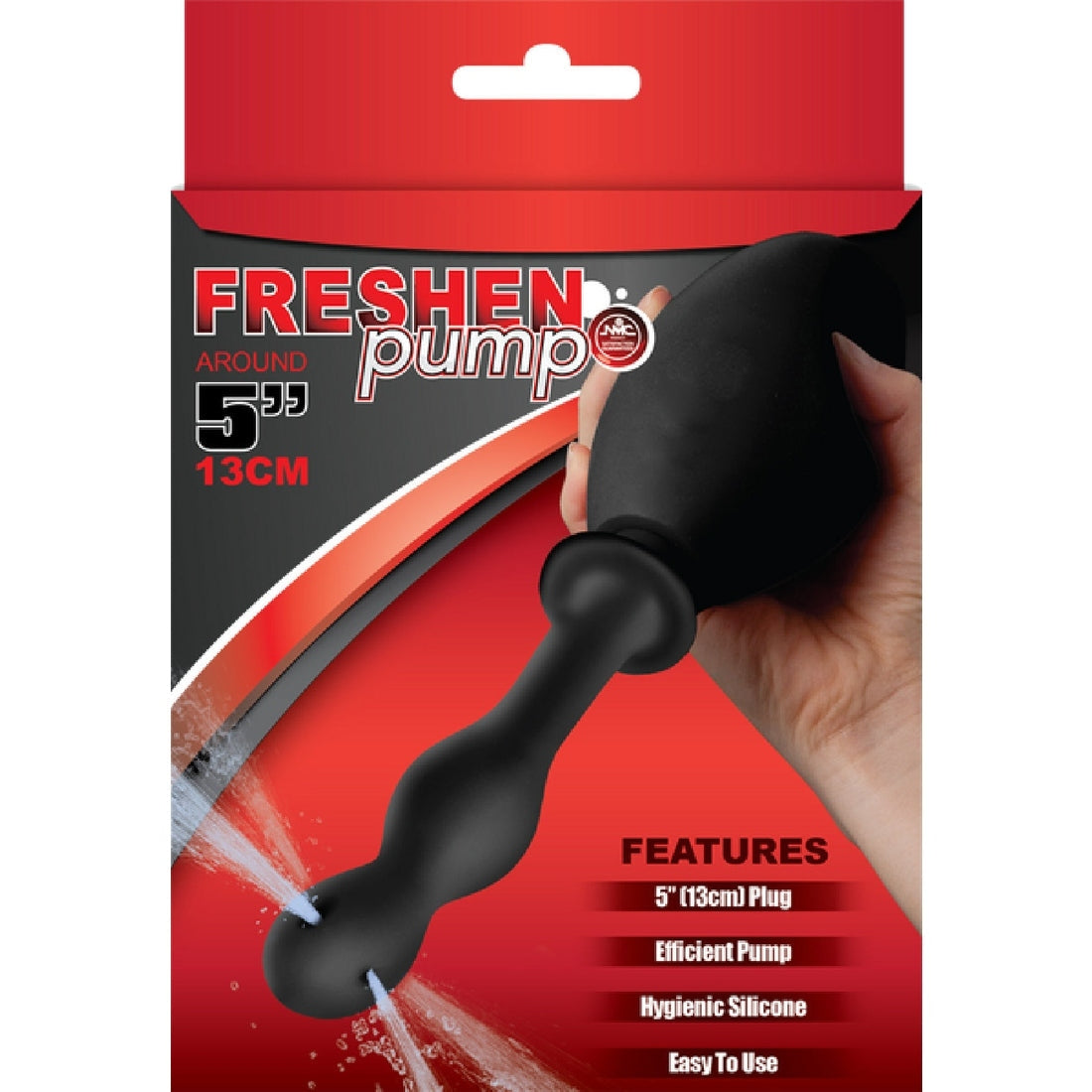 Freshen Pump Anal Douche Black Excellent Power