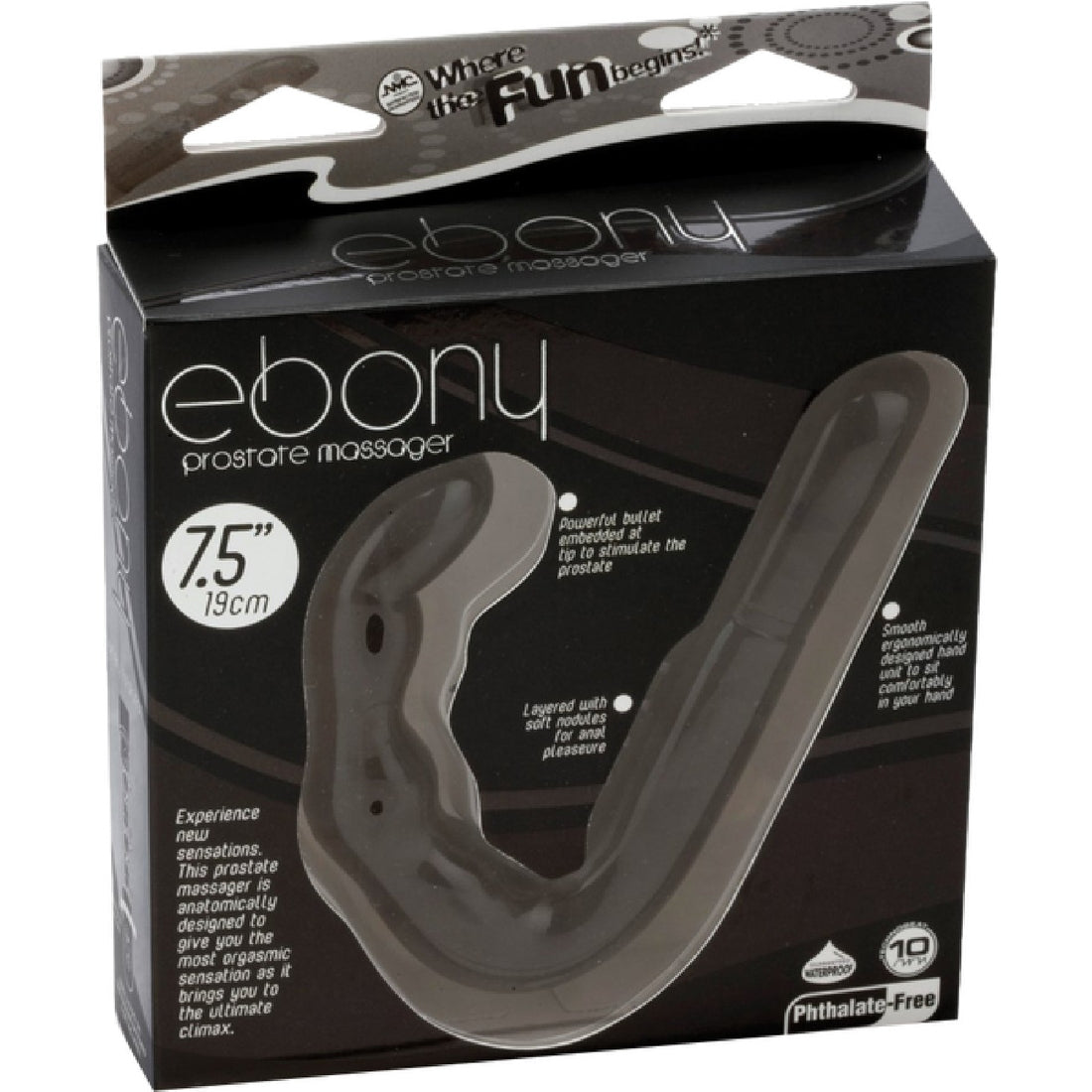 Ebony Prostate Massager Excellent Power