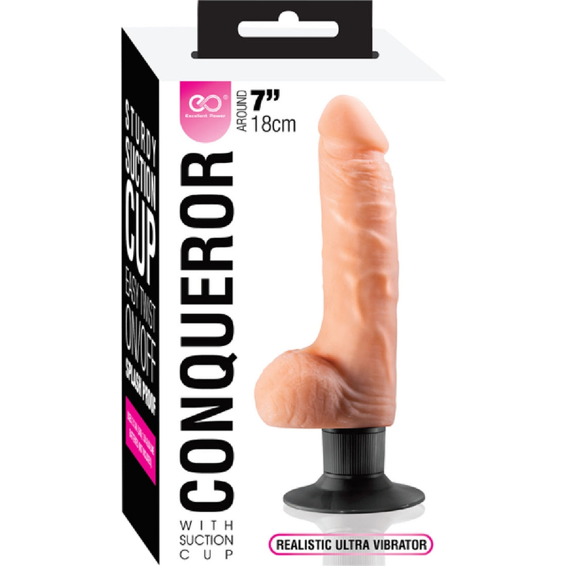 Conqueror 7" Dildo Excellent Power