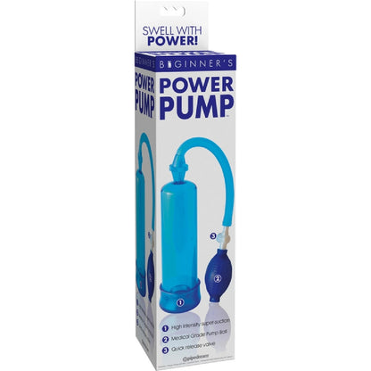 Beginner's Power Pump - Clear Blue Pipedreams