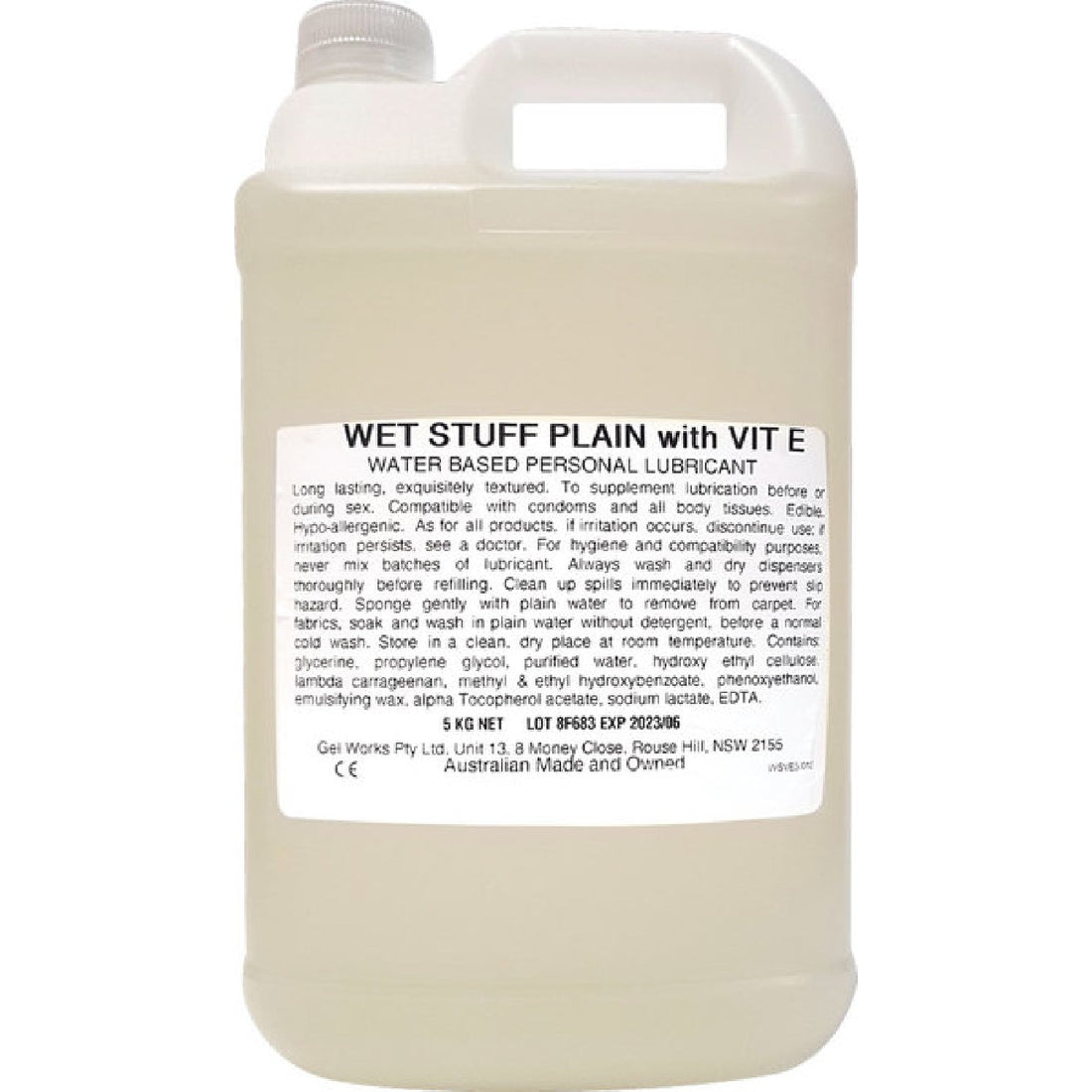 Wet Stuff Vitamin E - Bottle Gel Works