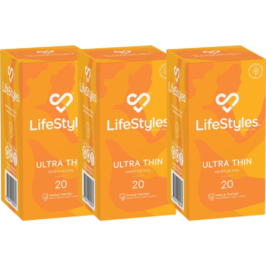 Ultra Thin 20's - 3 Pack Lifestyles