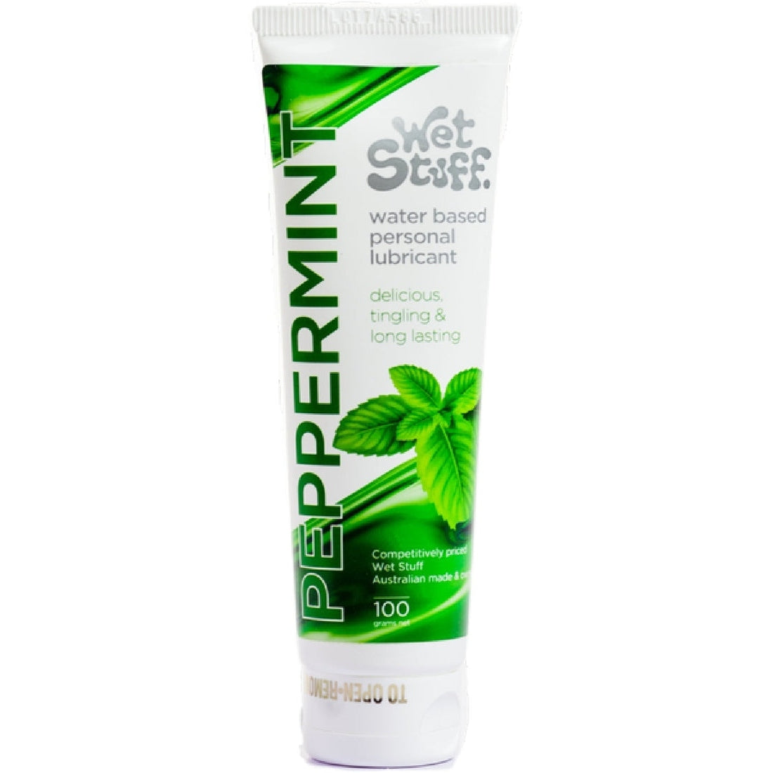 Wet Stuff Peppermint Tingle - Tube Gel Works