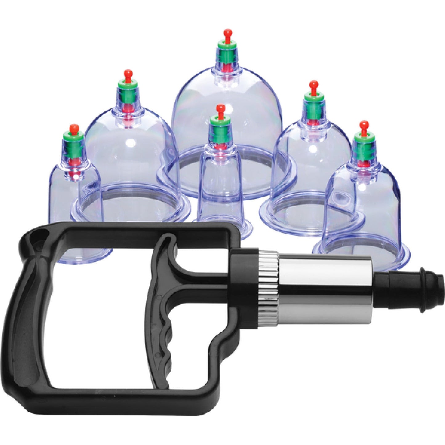 Sukshen 6 Piece Cupping Set With Acu-Points Xr Brands