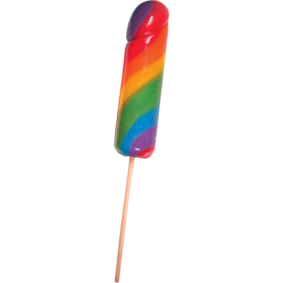 Jumbo Rainbow Cock Pops Hott Products Unlimited