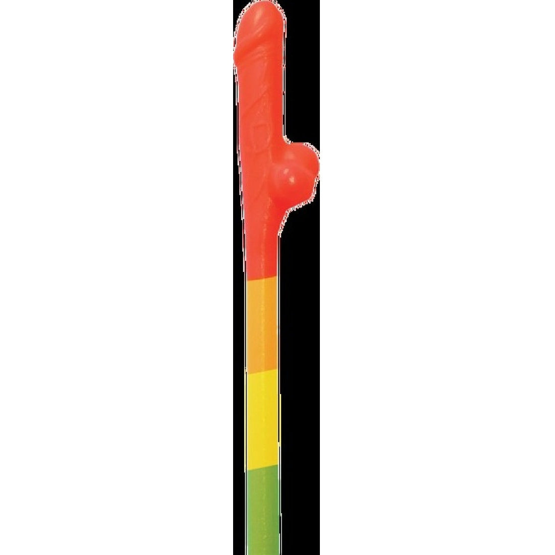 Rainbow Pecker Straws Hott Products Unlimited