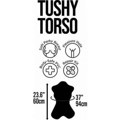 Tushy Torso Inflatable Dildo Hott Products Unlimited