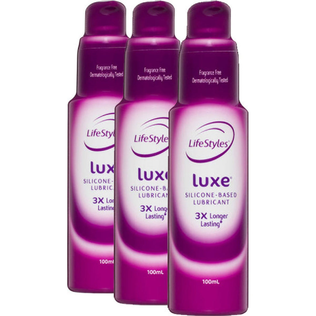 Luxe Silicone Lubricant - 3 Pack Lifestyles