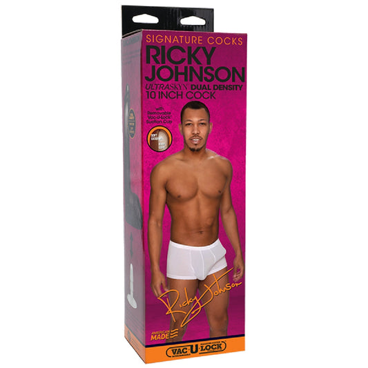 Ricky Johnson 10" Ultraskyn Cock With Removable Vac-u-lock Suction Cup Doc Johnson