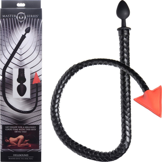 Hellbound Braided Devil Tail Anal Plug Xr Brands