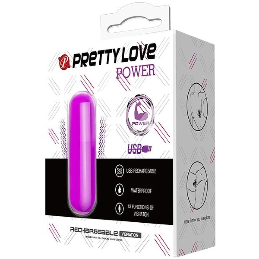 Rechargeable Power Bullet Pretty Love