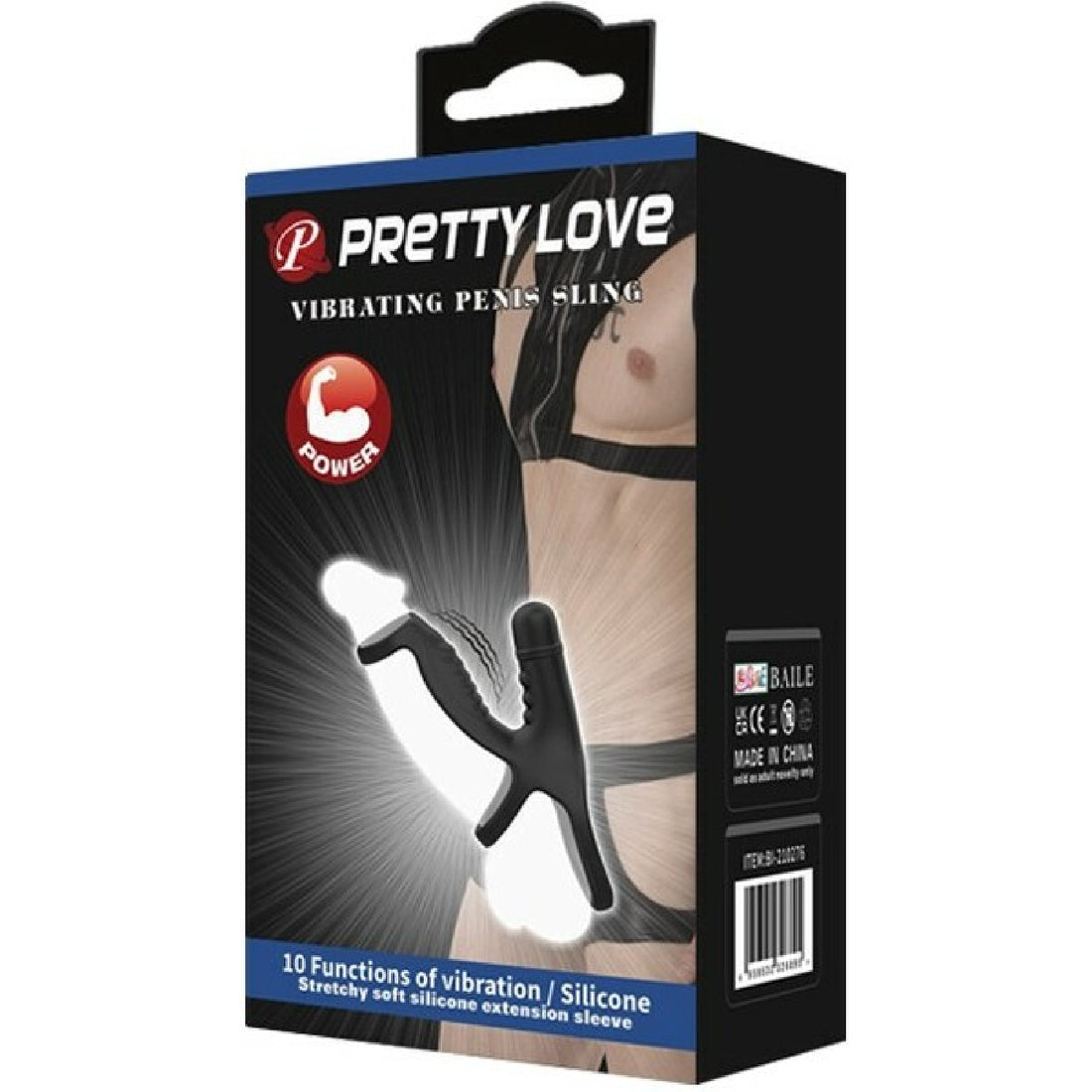 Vibrating Penis Sling Pretty Love