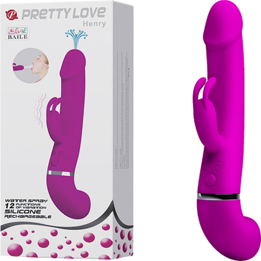 Rechargeable Squirting Henry Pretty Love