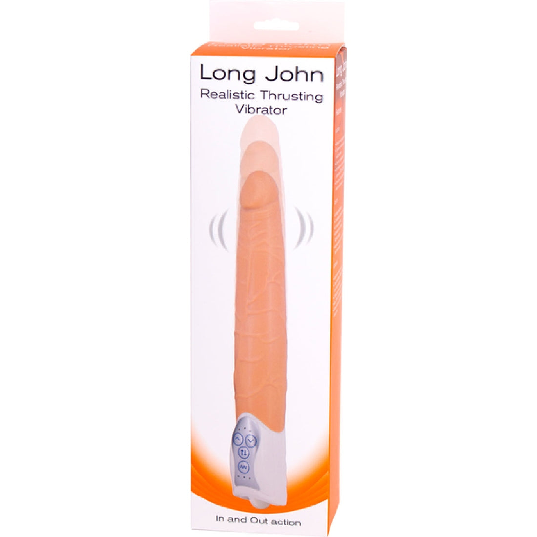 Long John Realistic Thrusting Vibrator Seven Creations