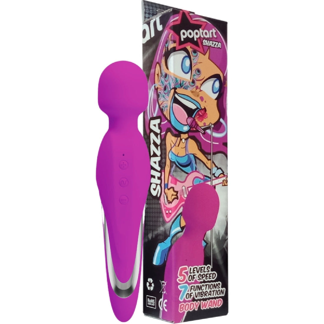 Rechargable Body Wand - Shazza Celebrity Knights