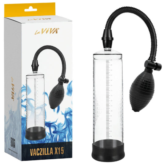 Vaczilla X15 Original Bulb Design Penis Pump Laviva