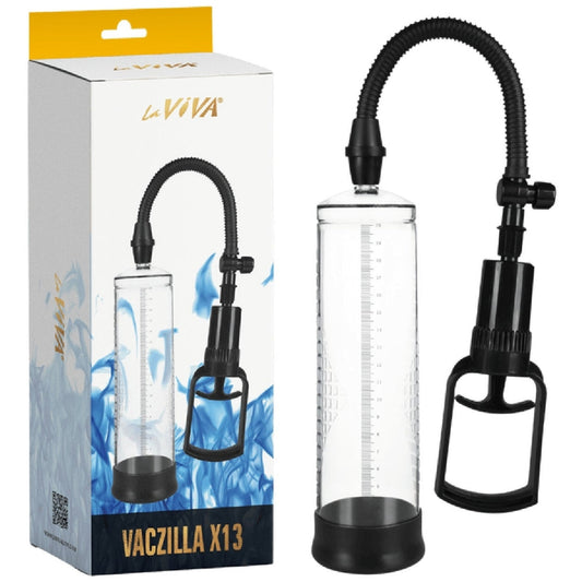 Vaczilla X13 Master Grip Finger Pull Penis Pump Laviva