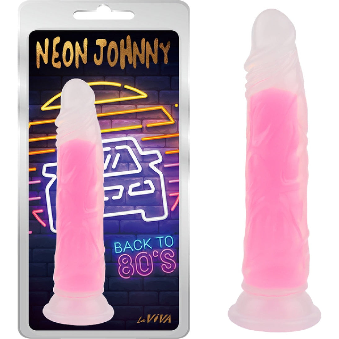 Neon Johnny 8.4" Plus Free Clean Vibe Laviva