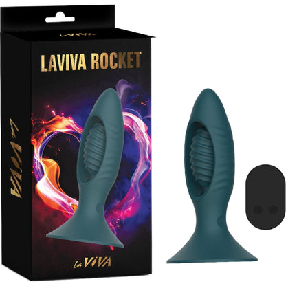 Rocket Butt Plug With Remote Control Laviva