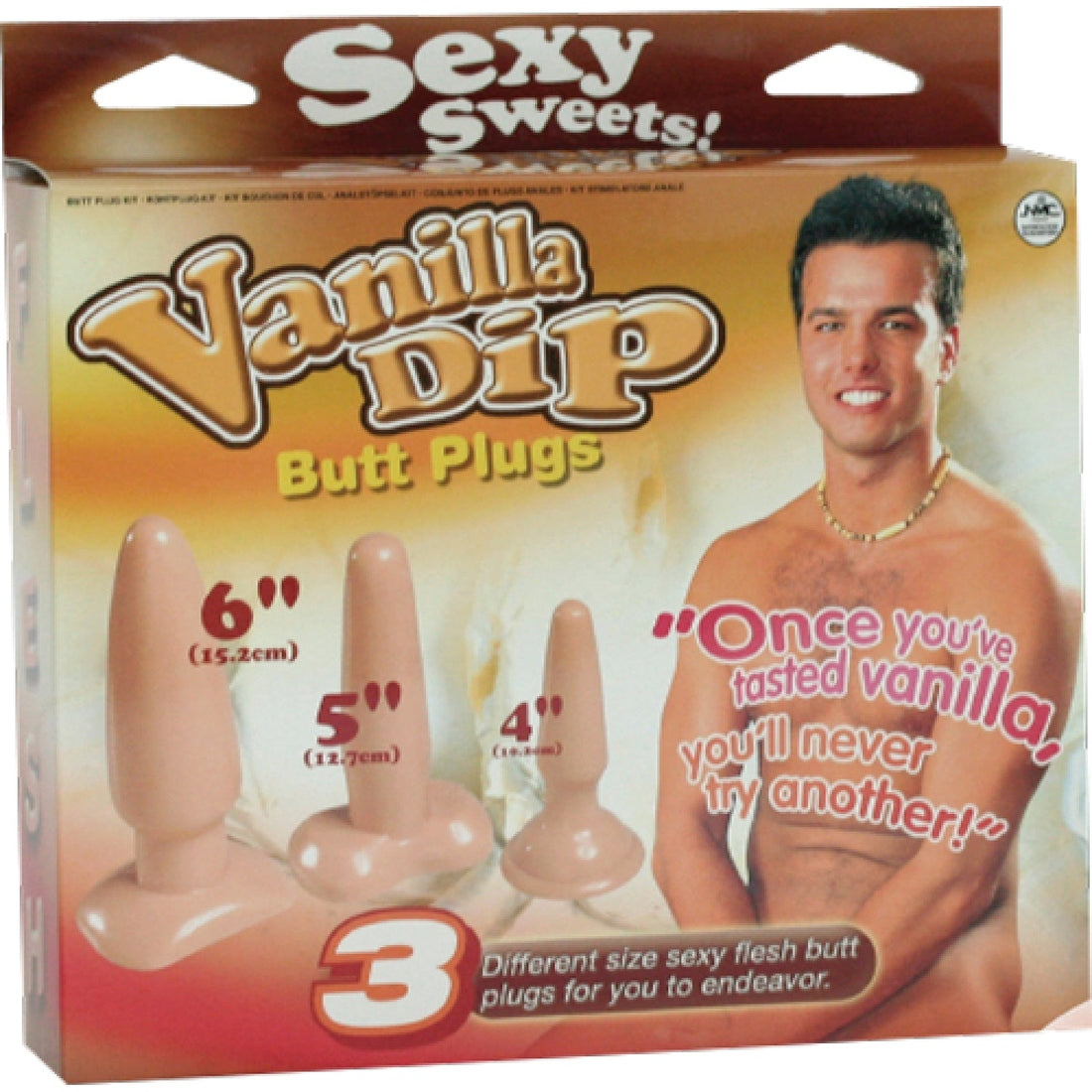 Vanilla Dip Butt Plugs Excellent Power