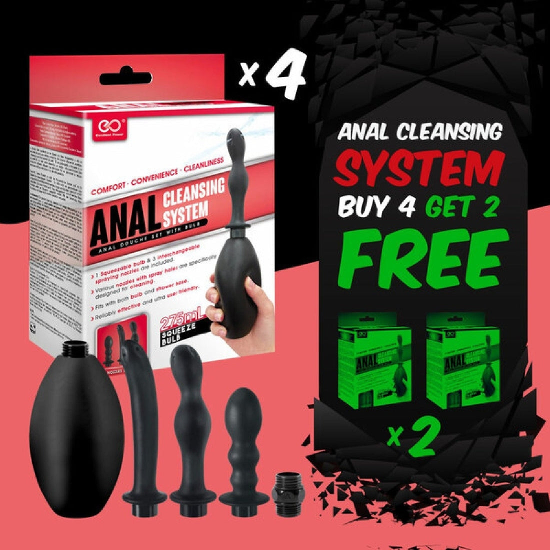 Anal Cleaning System Excellent Power