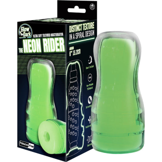 The Neon Rider Masturbator 6" Excellent Power