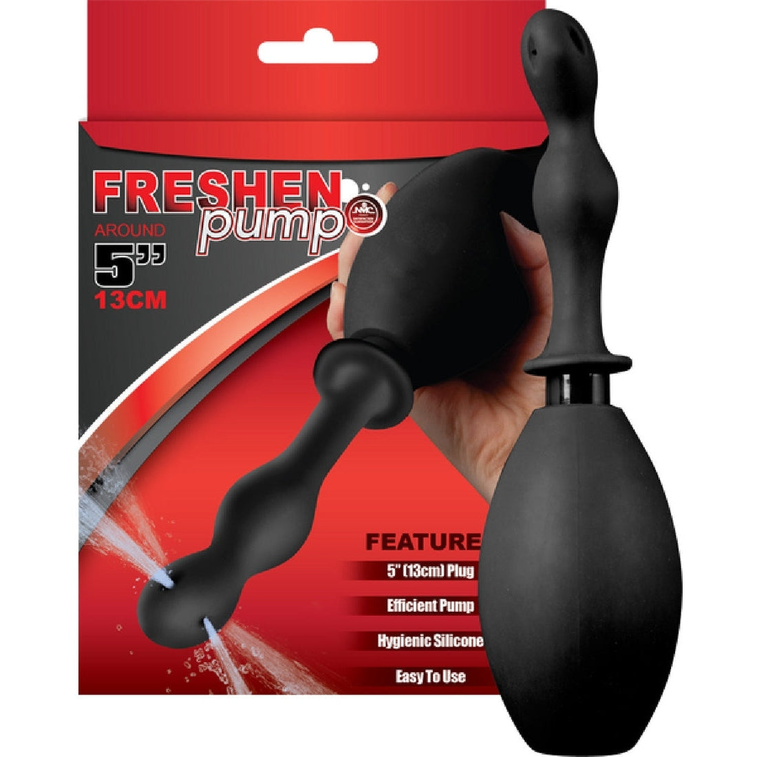 Freshen Pump Anal Douche Black Excellent Power