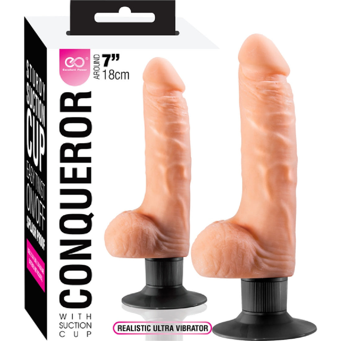 Conqueror 7" Dildo Excellent Power