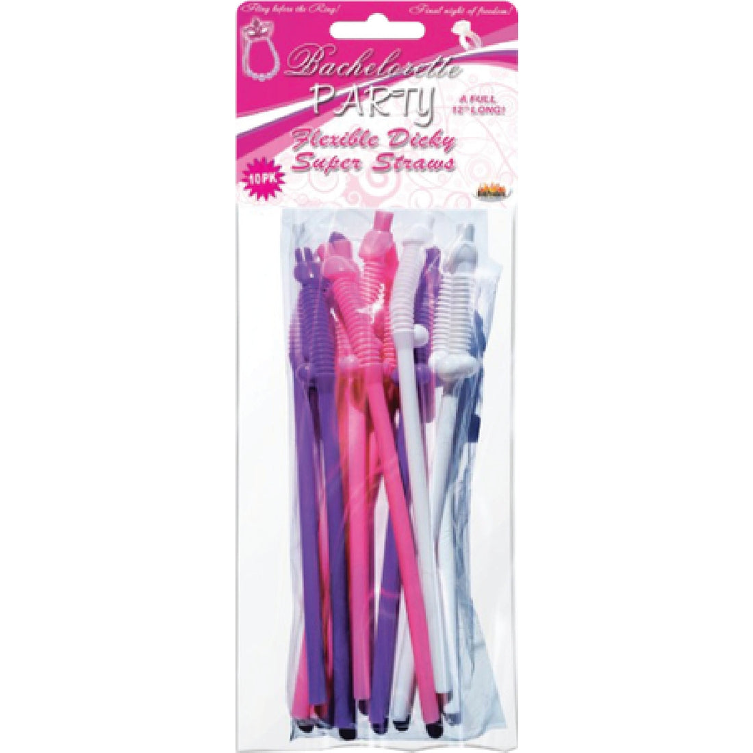 12" Dicky Straws Hott Products Unlimited