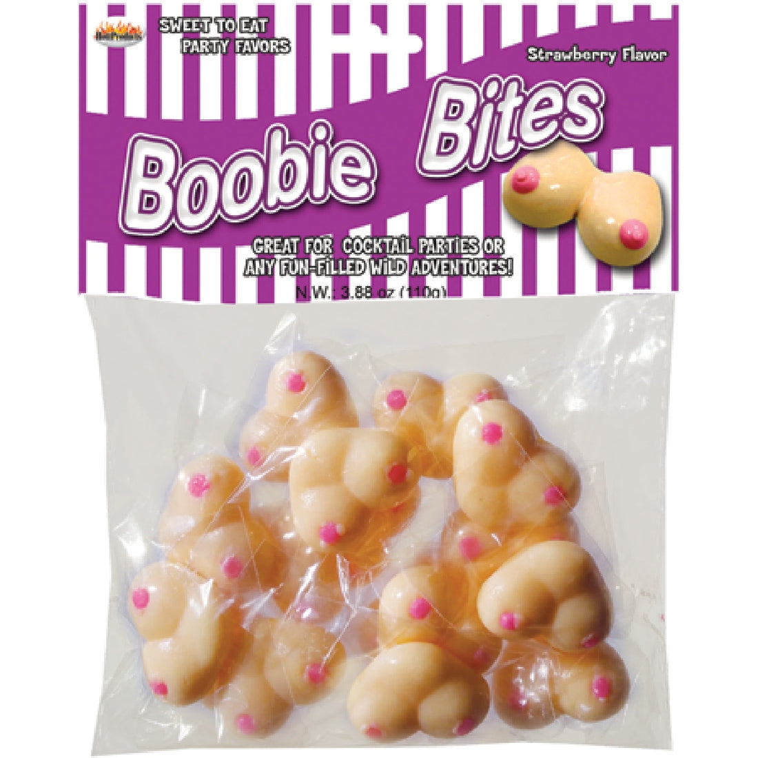 Boobie Bites - Strawberry Hott Products Unlimited