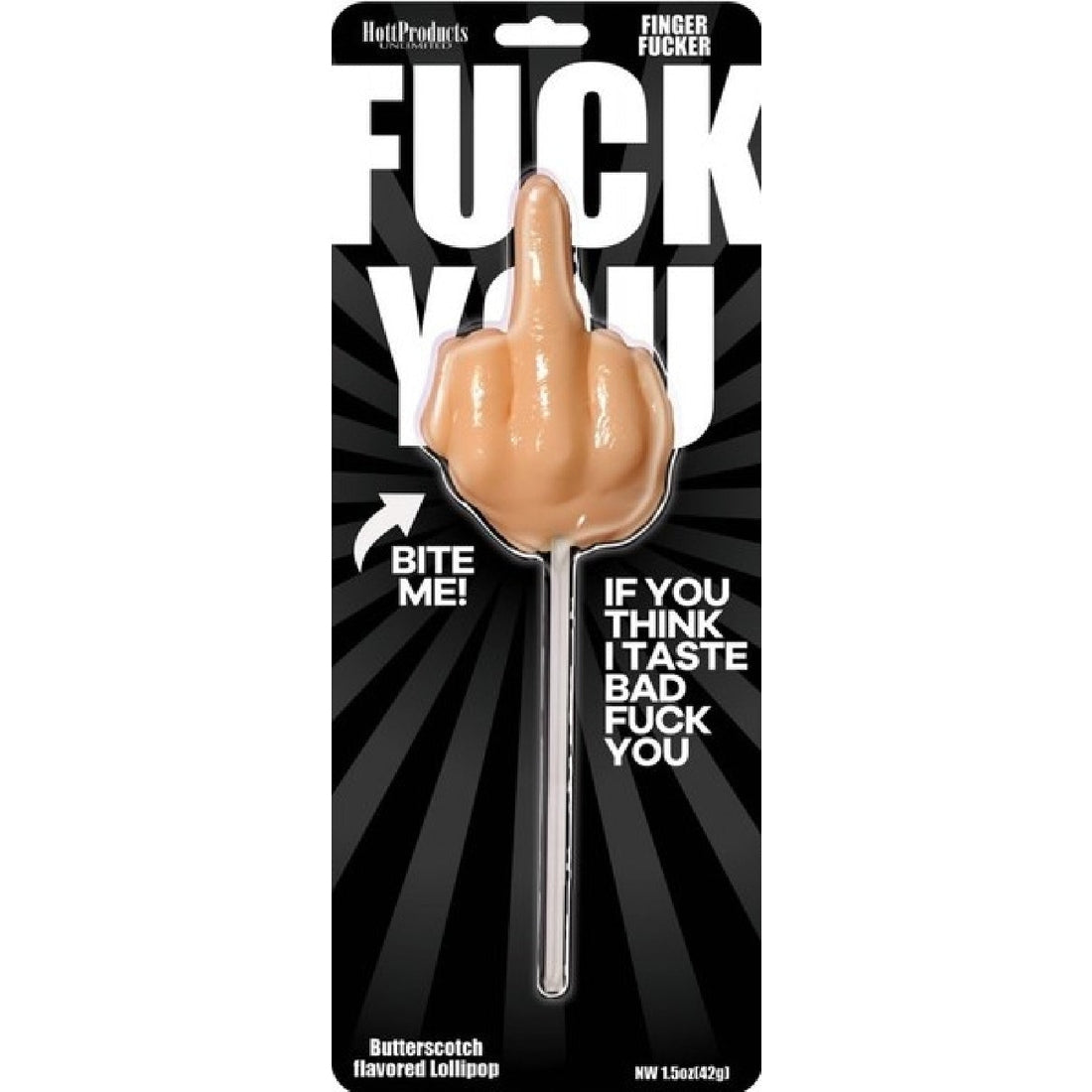 Fuck You Finger Fucker Lollipop Hott Products Unlimited