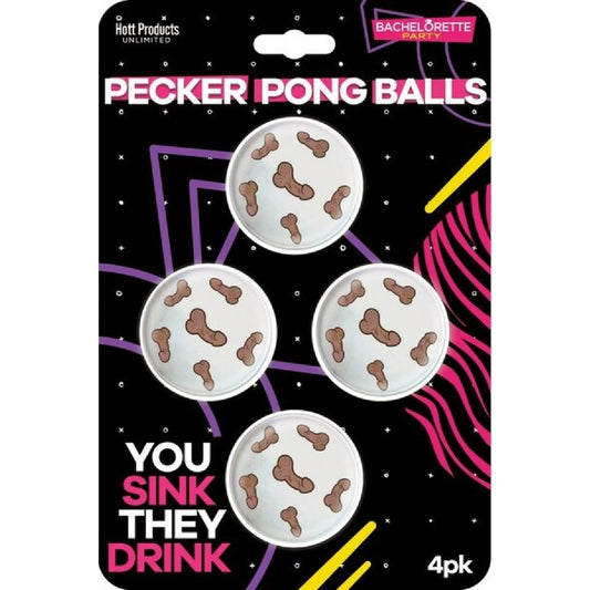 Pecker Beer Pong Balls Hott Products Unlimited