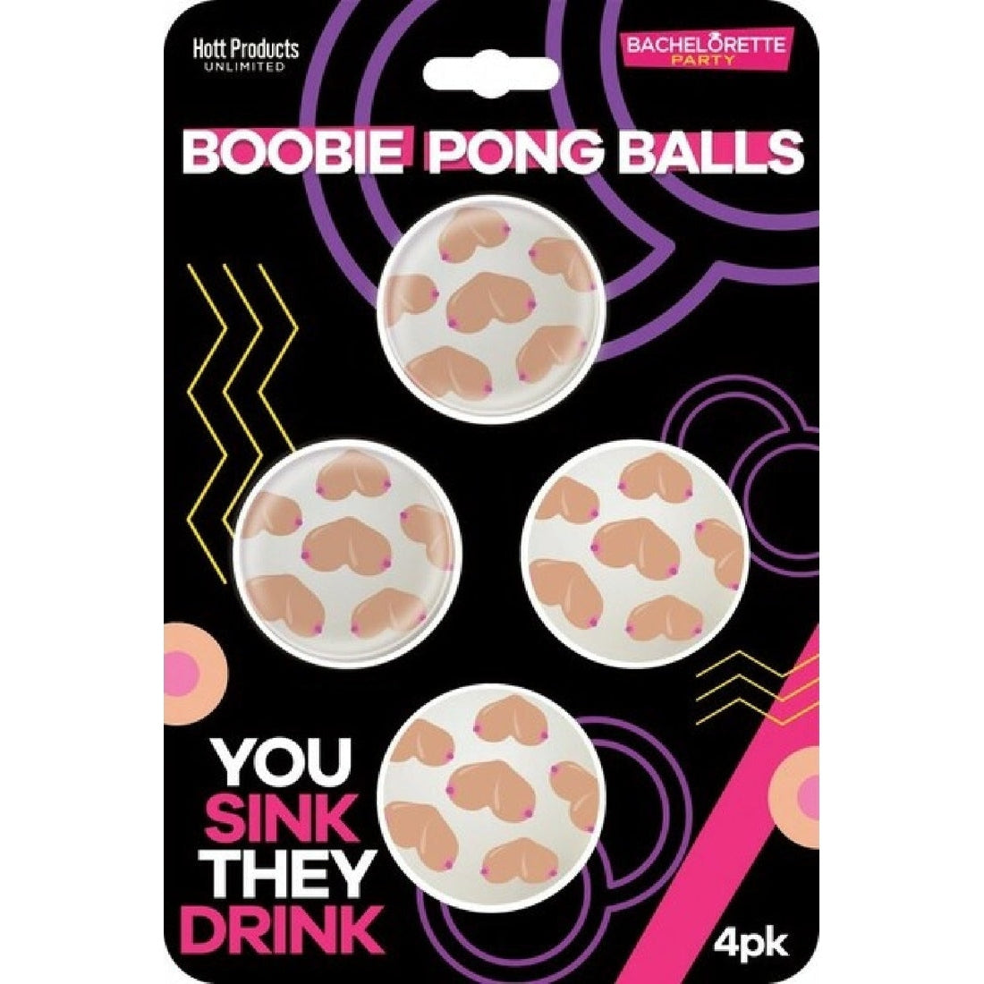 Boobie Beer Pong Balls Hott Products Unlimited