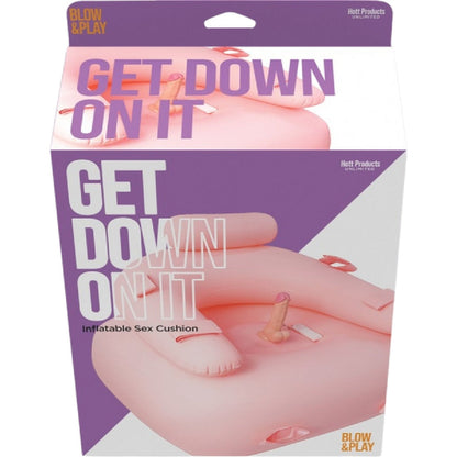 Get Down On It Inflatable Vibrating Dildo Hott Products Unlimited