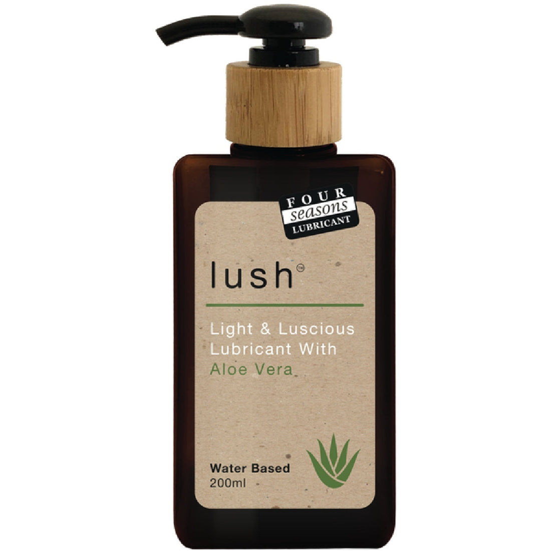 Lush Aloe Vera Lubricant 200ml Four Seasons