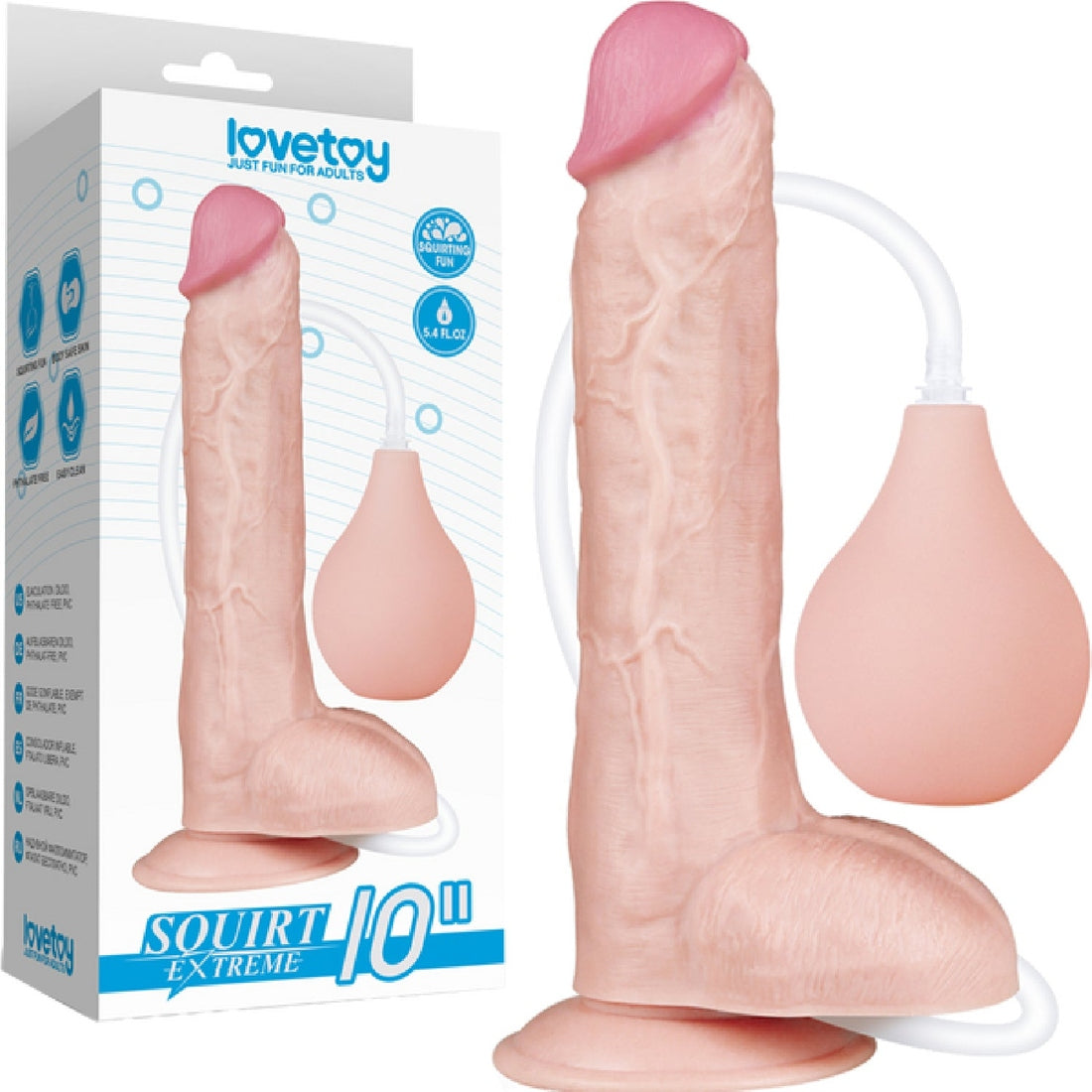 10'' Squirt Extreme Dildo Lovetoy